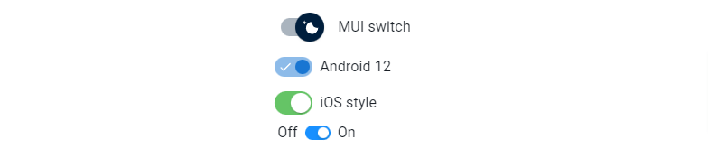 mui 5 customizing switch