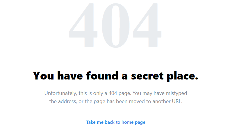 404 error page in react mantine 