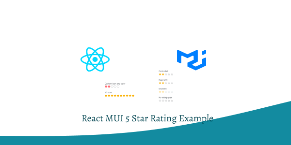 react mui 5 star rating example