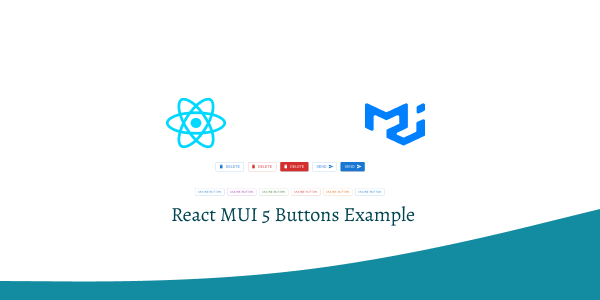 React MUI 5 Buttons Example