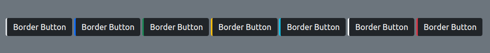 bootstrap 5 border styles button