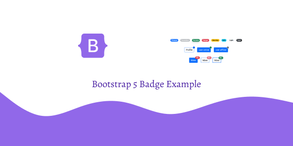 Bootstrap 5 Badge Example