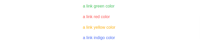 mantine  a href link colors