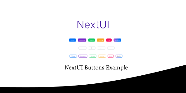 NextUI Buttons Example