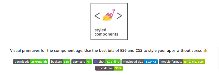react style library styled-components