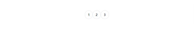 shadcn ui full rounded pagination