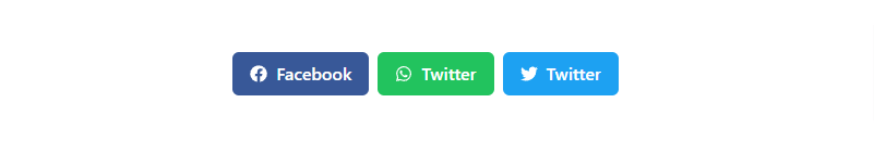 chakra ui social media buttons with icon