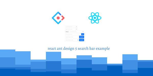 react ant design 5 search bar example