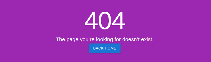 404 page not found in mui 5