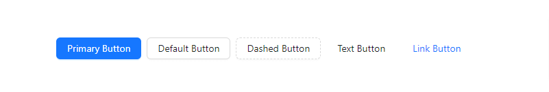 react ant design 5 buttons
