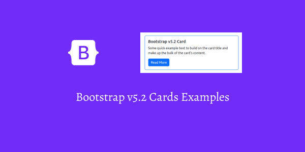 Bootstrap v5.2 Cards Examples