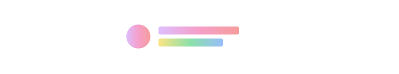  loading with gradient effect