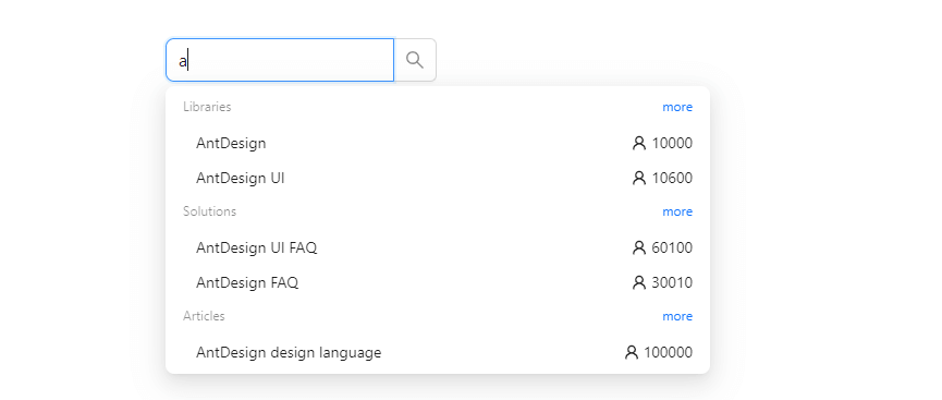  search autocomplete 