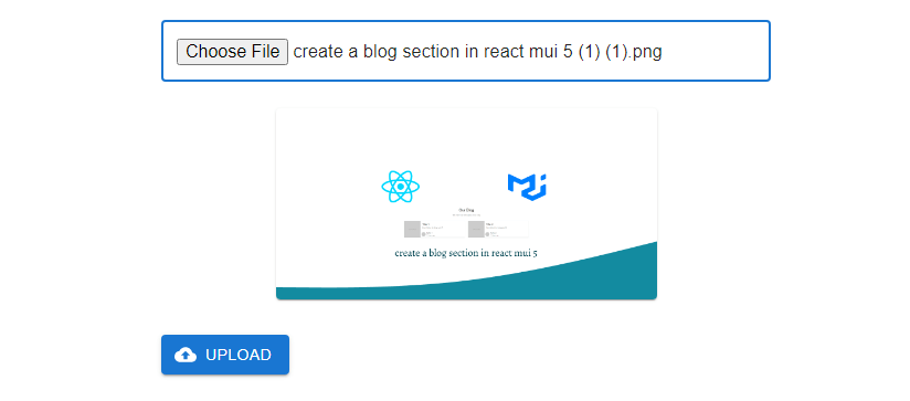 mui react-hook-form image upload with preview