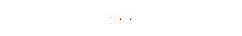  full rounded pagination